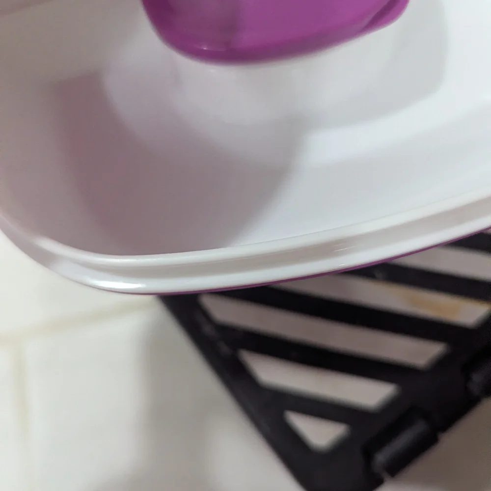 Purple Bento Lunch Box with Fork